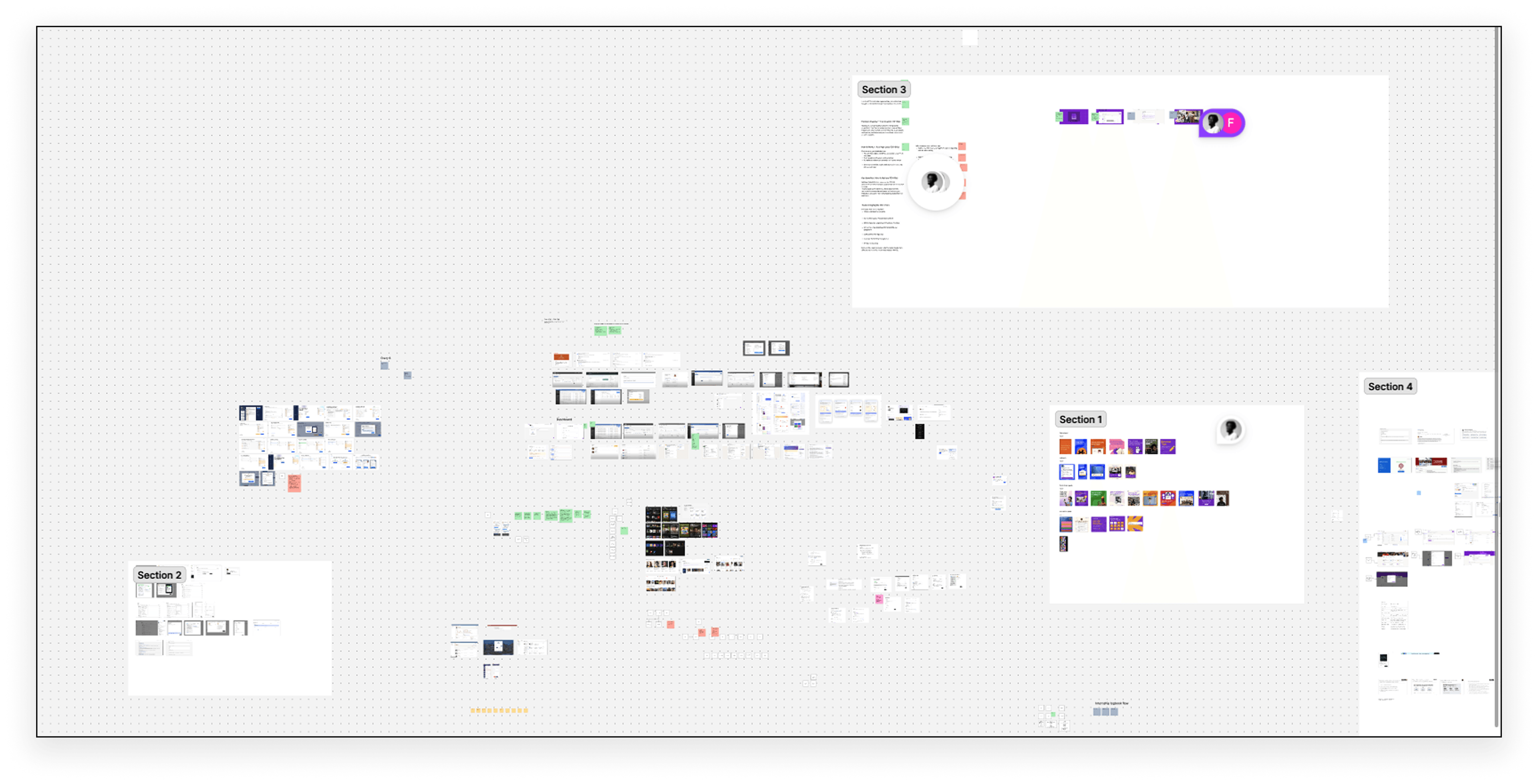 Anaanse web app V1 design workspace